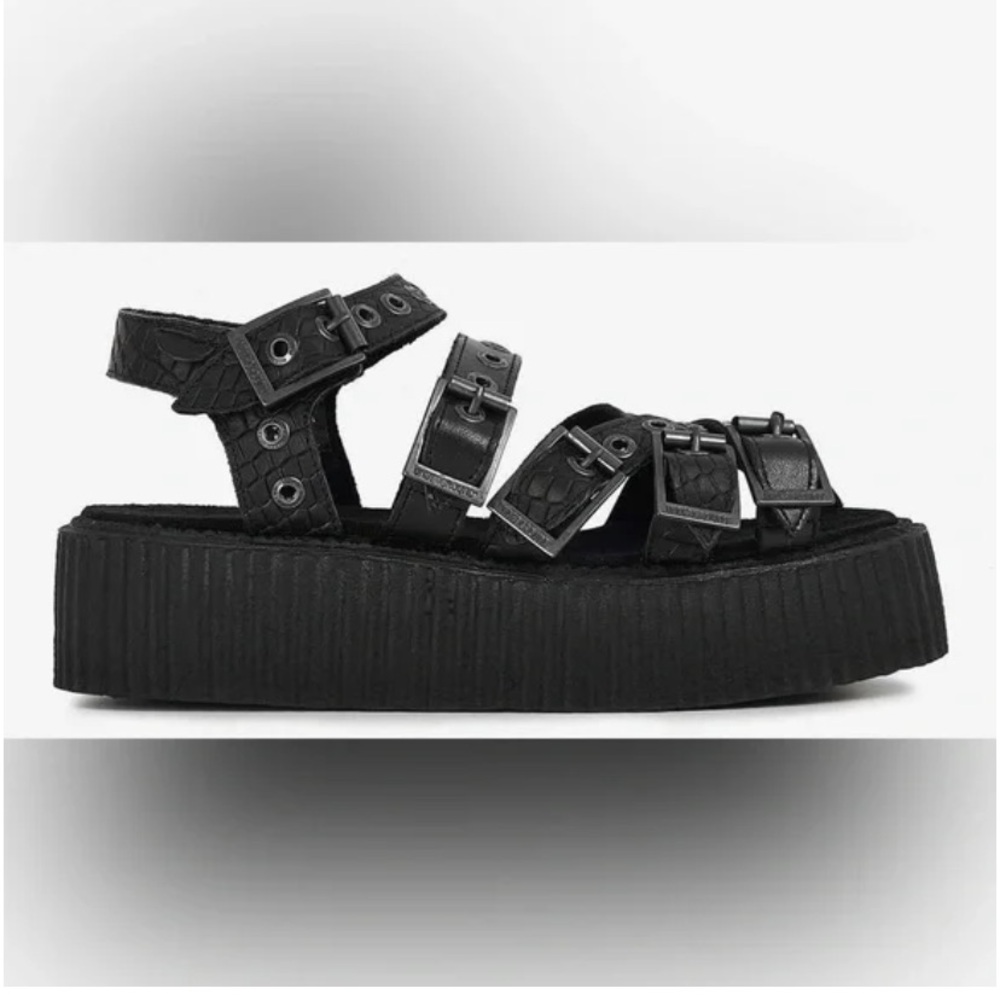 *BRAND NEW* Underground England Creeper Strappy Platform Sandals
